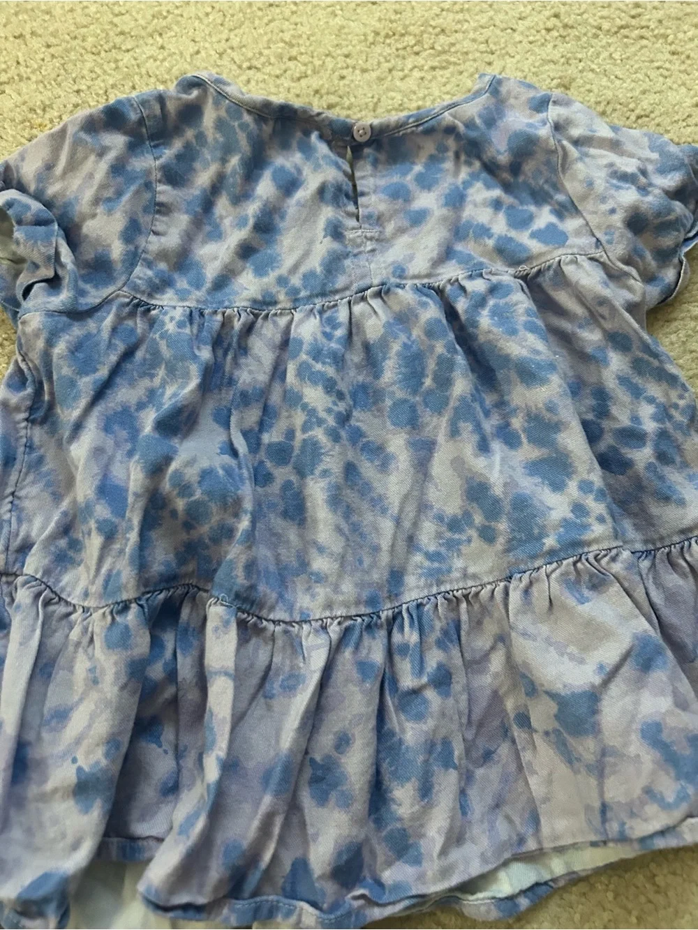 lot of 2 girl’s purple summer tops size 8